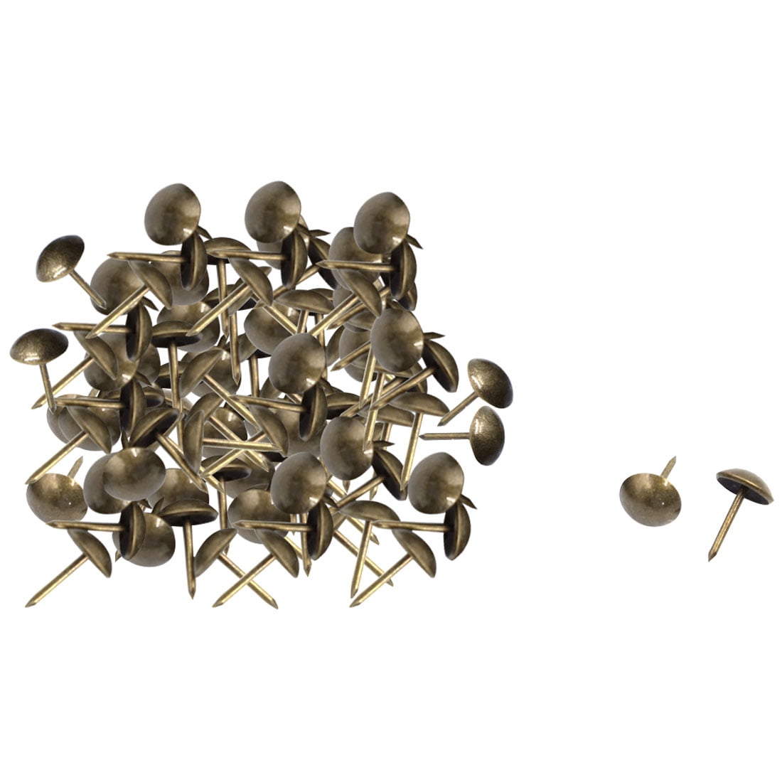 100 Pcs Home/Office Steel Board Map Push Pins Thumbtacks w Steel Point