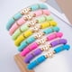 thumbnail image 2 of Pulsera JIASHUYEYE, juego apilable de 9 piezas de arcilla colorida, 2 of 4