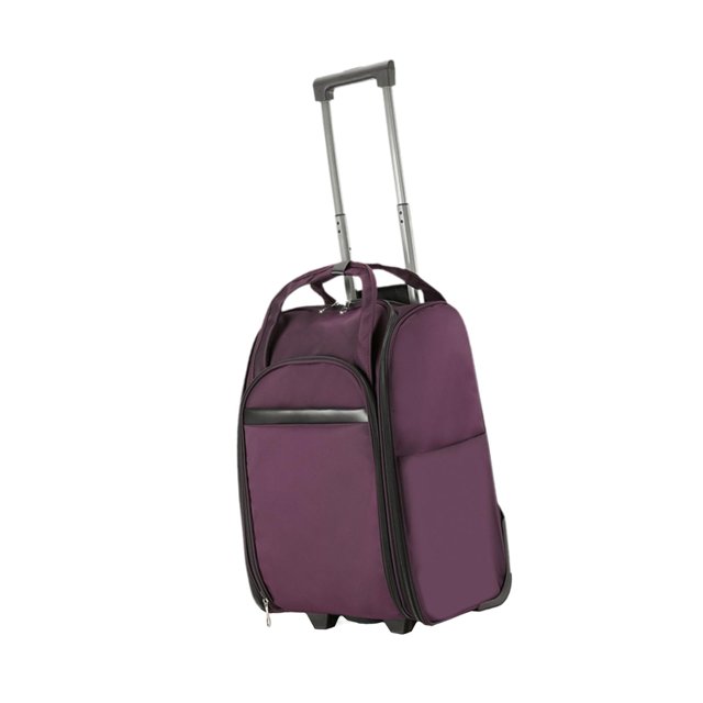 Bolsas de viaje de bolso de lona para mujer de picnic de semanario para hombres al aire libre Púrpura