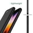 thumbnail image 5 of JETech Silicone Case for iPhone SE 3/2 (2022/2020 Edition), 4.7-Inch, Silky-Soft Touch Full-Body Protective Phone Case, Shockproof Cover with Microfiber Lining (Black), 5 of 7