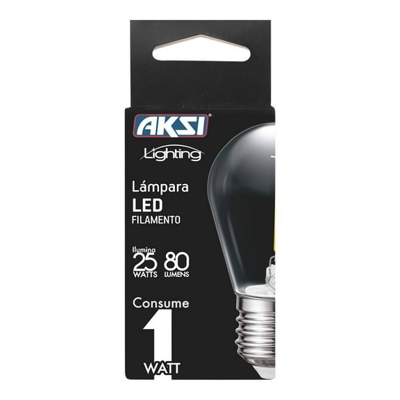 Foco Aksi Led 122211 Transparente LB Luz Blanca