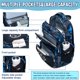 thumbnail image 3 of Mochila infantil Bluboon Camo Boys School Travel 45x30x17 cm, 3 of 9
