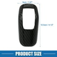 thumbnail image 4 of Unique Bargains Couvre-Levier de Vitesse pour Land Rover Defender 90 110 2020-2022 Intérieur Noir, 4 of 6