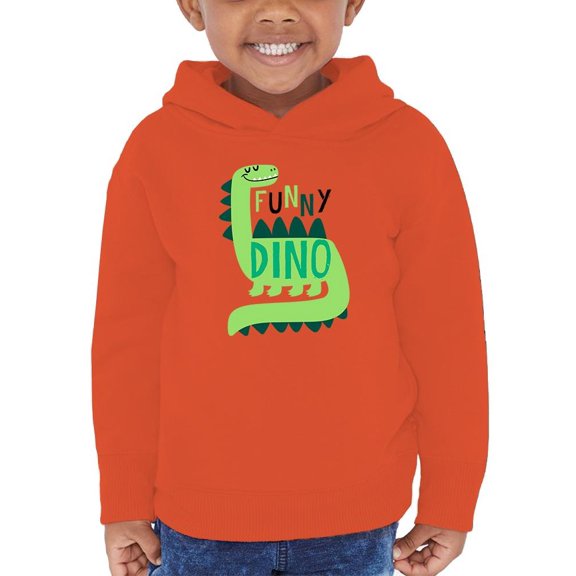 Funny Dino Lineless Art Hoodie Toddler -Image by Shutterstock,  2 Toddler