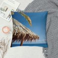 thumbnail image 2 of Thatch-Roof Hut-Guanacaste Gold Coast-Costa Jim Goldstein Design Pillowcase, 2 of 5