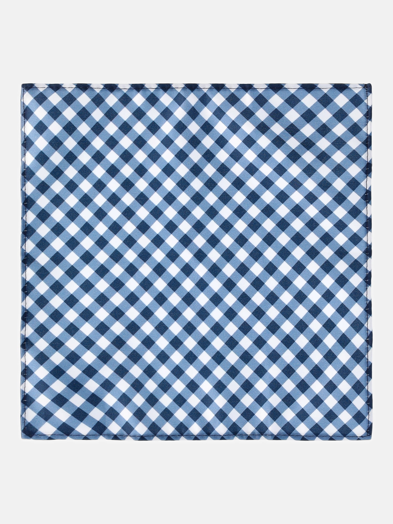 Wonder Nation Boys Tie and Pocket Square Set, Navy/White Check, 2-Piece, One Size