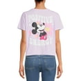 thumbnail image 3 of Mickey Mouse Women's Skimmer Knit Top, 3 of 5
