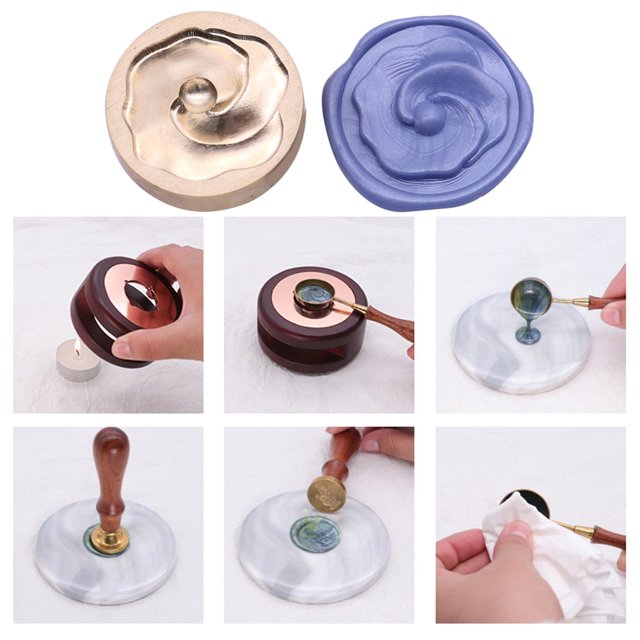 Cuadros Decorativos Cabeza de sello de sobre de alivio de cabeza de cobre en forma especial vintage para tarjeta de regalo (M) Ndcxsfigh Nuevos Originales