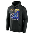thumbnail image 2 of Men's Black Los Angeles Rams Bud Light Pullover Hoodie, 2 of 3