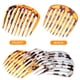 thumbnail image 3 of 8pcs Coces franceses conjunto decorativo peinado peinado peinando peines accesorios para mujeres, 3 of 4