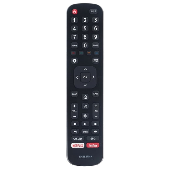 EN2B27MA Replace Remote for Hisense TV 50K3300UW 55K3300UW 40K321UWT 50K321UWT