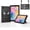 A, variant on Allytechgroup Case for Samsung Galaxy Tab A11 / Tab A9 8.7-Inch 2025/2023, Built-in Shoulder Strap & Kickstand Slim Lightweight Hard PC Shockproof Protective Back Cover Bumper for Women Men, F