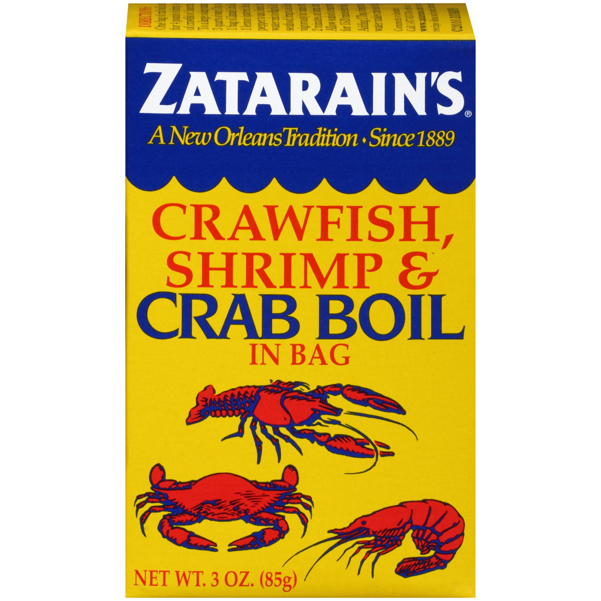Zatarain's Crab Boil - Boil-in Bag, 3 oz