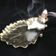 thumbnail image 1 of Quemador de de reflujo de loto, quemador de de humo, soporte de Ornamental, cascada para , Yoga, decoración Bronce Soledad quemador de incienso de reflujo, 1 of 10