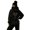 Black, variant on Womens Hoodies See Through Fishnet Y2K Hoodie Backless Grunge Clothes Sequin Oversized Hoodies with Pockets (Black, XS)