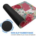 thumbnail image 6 of Long Mouse Pads for Desk,Pioneer Flower Floral Print Pattern Desk Mats on Top Of Desks, Desk Mouse Pad Extra Large with 3mm Non-Slip Base and Stitched Edge for Gaming,Office,Work,Home 31.5"x11.8", 6 of 6