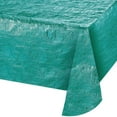 thumbnail image 1 of Iridescent Teal Lagoon Paper Tablecloth, 1 of 1