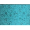 thumbnail image 1 of Ahgly Company Indoor Rectangle Oriental Light Blue Industrial Area Rugs, 8' x 12', 1 of 4
