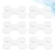 thumbnail image 3 of Juego de 6 banderines colgantes de trébol blanco de 3,6 m, adornos colgantes para bodas, fiestas, guirnaldas de trébol de papel para el techo, banderas para fiestas de cumpleaños, diseño creativo, s, 3 of 4
