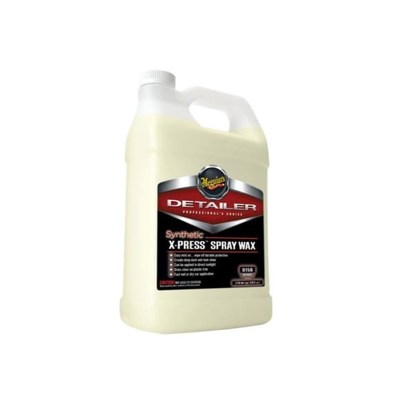 Meguiar's D15601 Detailer Synthetic X-Press Spray Wax, 1 Gallon