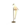 thumbnail image 3 of Grubman Table Lamp in Gold Metal with white shade, 3 of 3