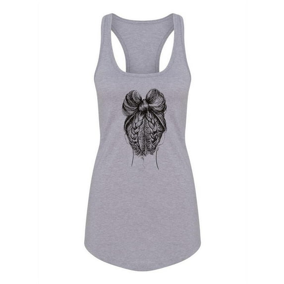 Brainds And A Bow Racerback Tank Women -Image by Shutterstock, Female Medium