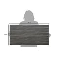 thumbnail image 4 of Dundee Deco 3D Wall Panels, PVC, Faux Wood in Black, Set of 10, Covers 52 sq ft, 4 of 6