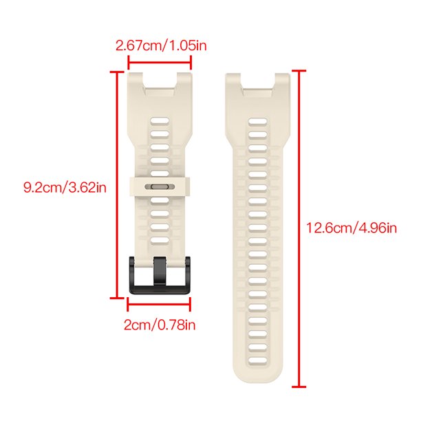 Correa de reloj Reloj de pulsera inteligente Correa de silicona ajustable con destornillador para Amazfit T-rex Inevent EL4939-02B