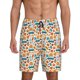 thumbnail image 1 of Fotbe Falling Pumpkins On Car Pantalones Cortos de Pijama para Hombre, Ropa de Dormir, Pantalones de Pijama Cortos para Hombre-Large, 1 of 6