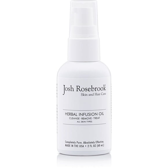 Josh Rosebrook - Aceite de infusión de hierbas Aceite facial nutritivo Repone y apoya la barrera cutánea Reduce los signos de envejecimiento 60 ml - 2 Oz