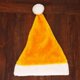 thumbnail image 2 of Gorro de Papá Noel navideño de felpa amarilla YONGSHENG 29*39 cm, 2 of 3