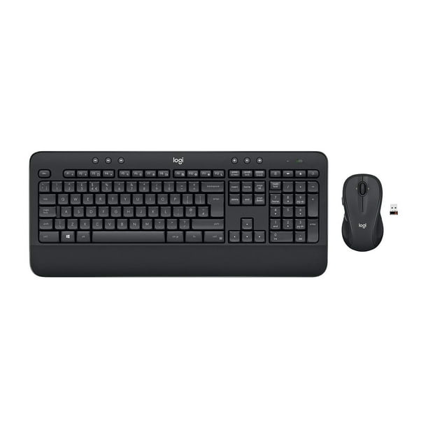 Logitech MK545 Advanced Keyboard and Mouse Set, Black