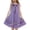 Purple, variant on DAETIROS Girls Sleeveless Tulle Dress Peter Pan Collar Flower Girl Birthday Party Wedding Guest Dress for Kids Big Kids Khaki,Size 11-12T