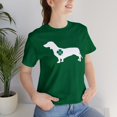 thumbnail image 4 of Dachshund, Bella & Canvas, Unisex, Cotton Short Sleeve T-Shirt, XS - 4XL, 4 of 5