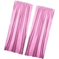 thumbnail image 2 of Cortina Panel Persiana Colgante Jacquard Moderna Rosa Rosado, 2 of 7