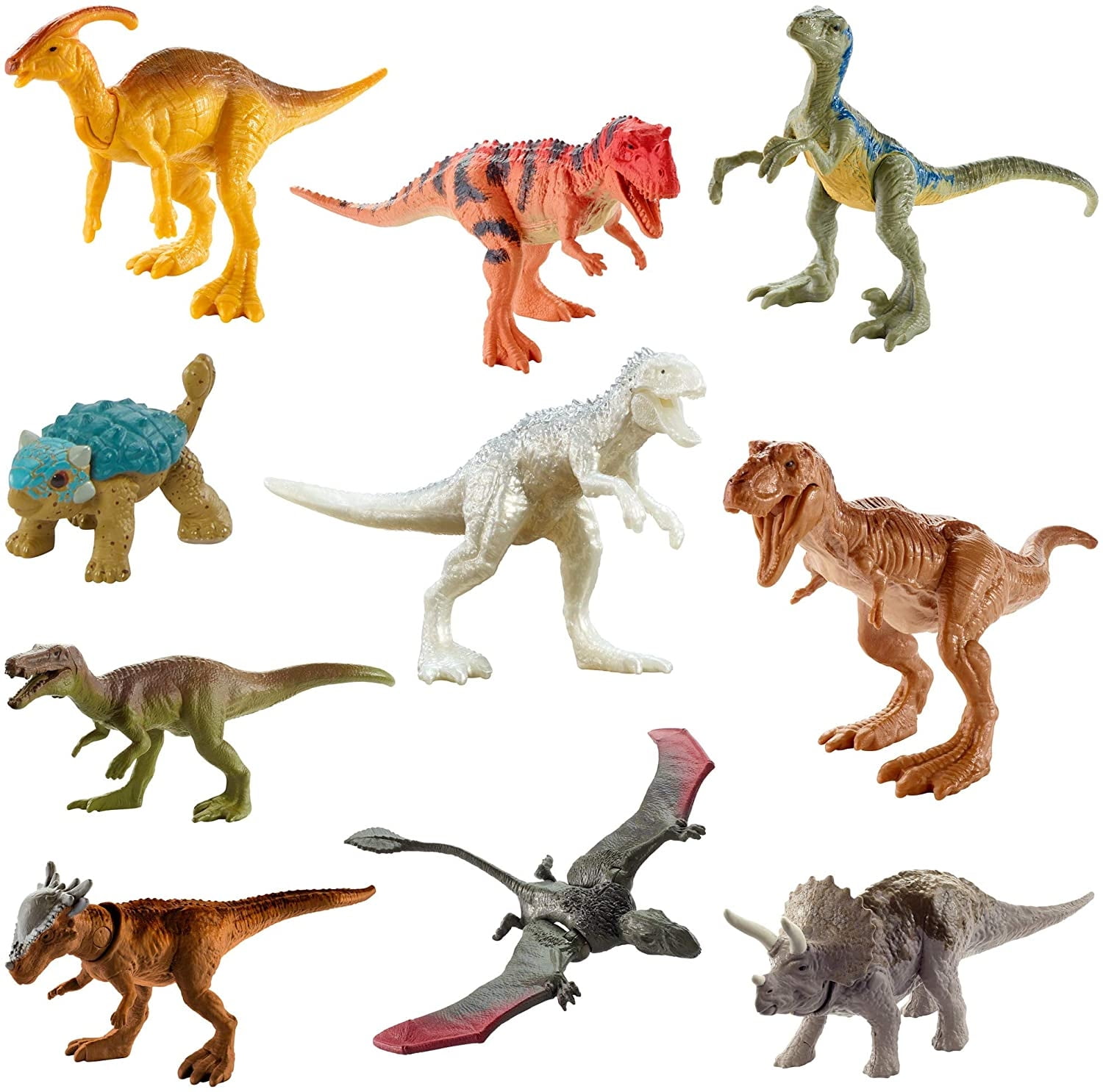Jurassic World Camp Cretaceous Multipack con 10 mini figuras