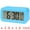 Blue, variant on Unique Bargains Small Digital Alarm Clock for Bedroom for Deep Sleepers Pink