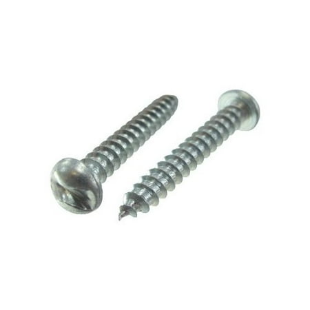 

# 10 X 1-1/4 Zinc Plated One Way Screws (Pack of 12)