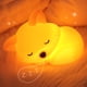 thumbnail image 1 of Luz nocturna de silicona Okayera Fox para niños, recargable, 1 of 8