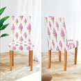 thumbnail image 3 of Yayeee 2 Pack Dining Chair Covers Stretch Parson Chairs Slipcovers Seat Protector, Pink Cartoon Ice Cream, 3 of 6