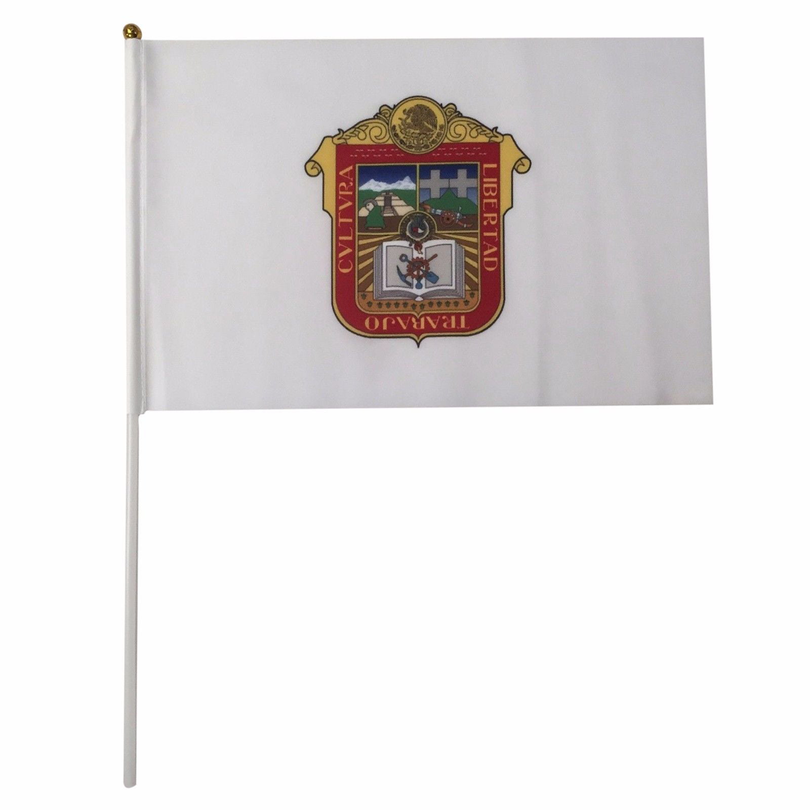 Coahulia State 12-Pack 4x6 Inch Hand Waving Desk Flags #20 