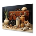thumbnail image 2 of Designart "Beach Travels composition I" Nautical & Beach Metal Art Living Room, 2 of 5