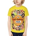 thumbnail image 4 of Bob'S Burgers Garçons Filles T-Shirt à Imprimé Graphique 3d Col Rond Manches Courtes, 4 of 8