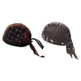 thumbnail image 1 of Gorro tipo bandana de pirata para ciclismo, transpirable, duradero y resistente al viento. Flores marrones, 1 of 5