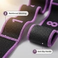 thumbnail image 5 of Fitness Resistance Bands, 8-Section Adjustable Exercise Bands, Number Stretch Resistance Band with Clear Markings for Full Body Shaping, 5 of 7
