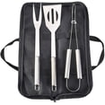 thumbnail image 1 of Kit de herramientas para parrilla de barbacoa de acero inoxidable con abrazadera de tenedor y pala, 1 of 5
