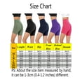 thumbnail image 3 of FANNYC Activewear Lounge Shorts for Women Yoga Short Pant Ladies Casual Summer Beach Shorts Running Jogger Textured Ruched Sportwear, 3 of 6