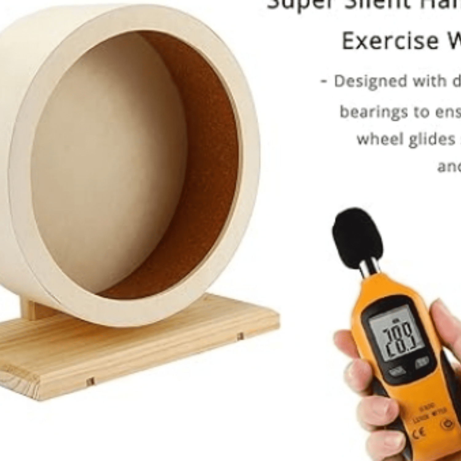 Small Animal Exercise Wheel Accessories, Quiet Spinner Hamster Running Wheels Toys for Hamsters,Guinea Pig, Gerbils, Mice and Other Small Pets,8.2' Medium Size
