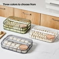 thumbnail image 1 of Large Capacity Multi Layers Food Storage Container with Dustproof Lid Food Classification Organization  Easy Cleaning Fridge Food Storage Box, 1 of 8