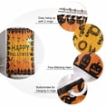 thumbnail image 6 of Halloween Ghost Pumpkin Bats Moon Orange Shower Curtain Set ，Waterproof Fabric Shower Curtains Shower Curtains for Bathroom,Bathroom Decor 60"x72", 6 of 6